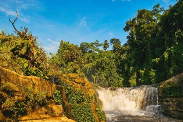Nafakhum Waterfall in Bandarban Bangladesh